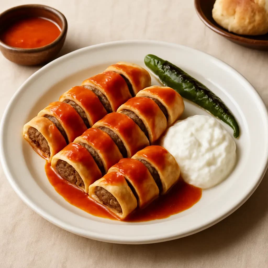 Beyti Kebab — Imagen representativa de la presentación